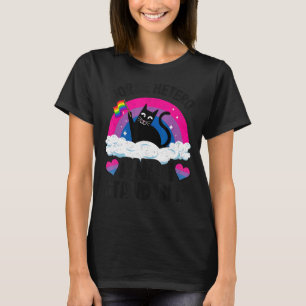 Erger Hetero en ik gaan er vandoor dat het biseksu T-shirt