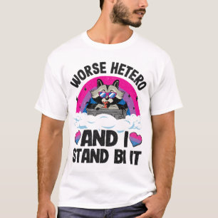 Erger Hetero en ik staan er helemaal naast. T-shirt