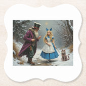 Erger voor Draag papier beugel witte drank onderze Kartonnen Onderzetters (Voorkant)