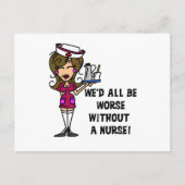 Erger zonder verpleegster briefkaart (Voorkant)