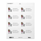 Erger zonder verpleegster etiket (Full Sheet)