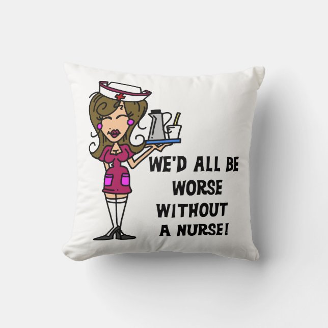 Erger zonder verpleegster kussen (Voorkant)