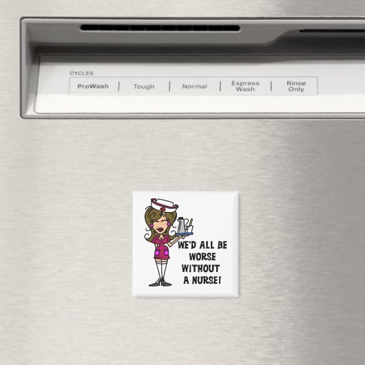 Erger zonder verpleegster magneet (Insitu (Vaatwasser))