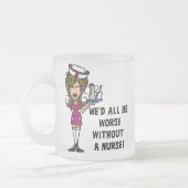 Erger zonder verpleegster matglas koffiemok (Links)