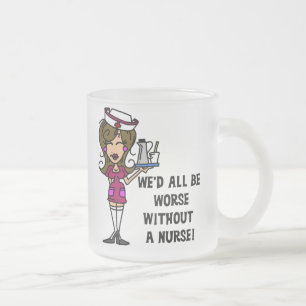 Erger zonder verpleegster matglas koffiemok