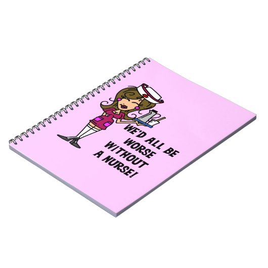 Erger zonder verpleegster notitieboek (Linkerzijde)