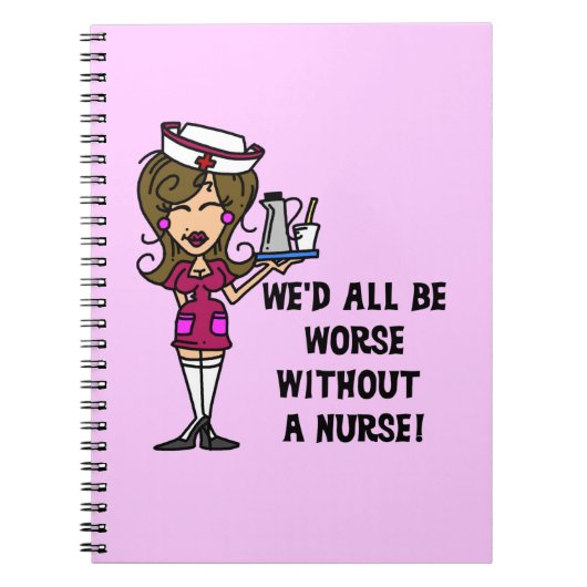Erger zonder verpleegster notitieboek (Voorkant)