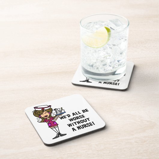 Erger zonder verpleegster onderzetter (Rechterzijde)