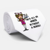 Erger zonder verpleegster stropdas (Opgerold)