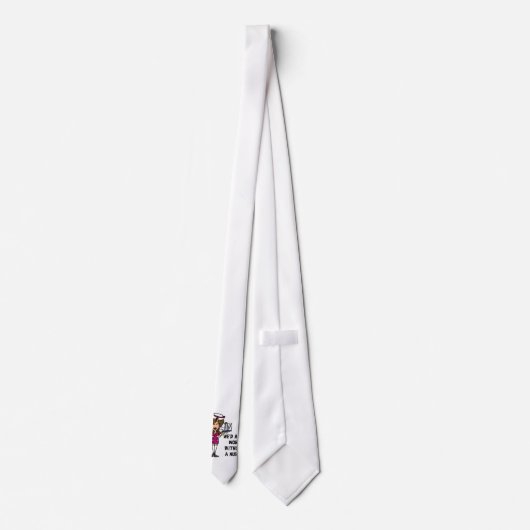 Erger zonder verpleegster stropdas (Achterkant)