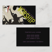 Ergerschap Religieuze religie Christelijk christen Visitekaartje (Voorkant / Achterkant)