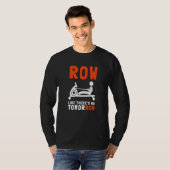 Ergometer And Rowing Exercise Machine Rowing W T-shirt (Voorkant volledig)