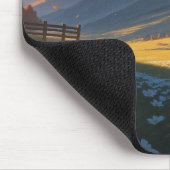 Ergonomic Mountain Landscape Mouse Pad with Wrist  Muismat (Hoek)