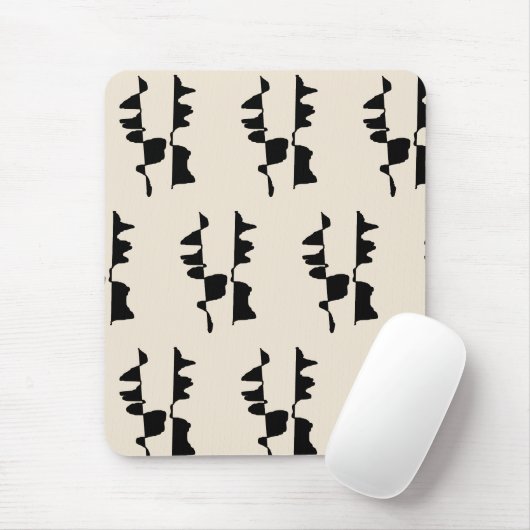 Ergonomische Muismat "Abstract Dual Face" (Met muis)