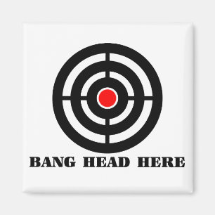 Ergonomische stress: Bang Head Magneet