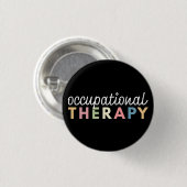 Ergotherapeut COTA therapeut Ronde Button 3,2 Cm (Voorkant /achterkant)