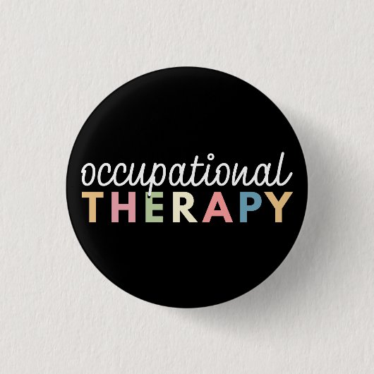Ergotherapeut COTA therapeut Ronde Button 3,2 Cm (Voorkant)