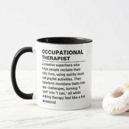 Ergotherapeut definitiebeker Ergotherapie Cadeau Mok