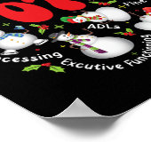 Ergotherapeut Ergotherapie Leuk Kerstmis Poster (Hoek)