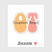 Ergotherapeut – Ergotherapie Sticker (Vel)