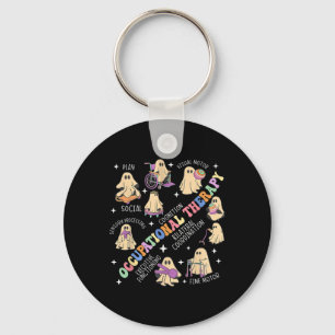 Ergotherapeut Halloween Spooky Out Sleutelhanger