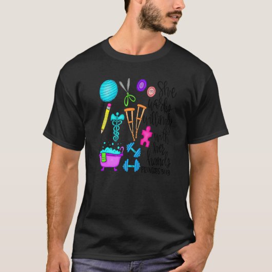 Ergotherapeut OT Student Afstuderen T-shirt (Voorkant)