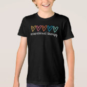Ergotherapeut Tri-Blend Shirt (Voorkant)