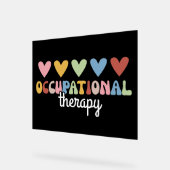 Ergotherapeutisch professional acryl bord (Hoek)