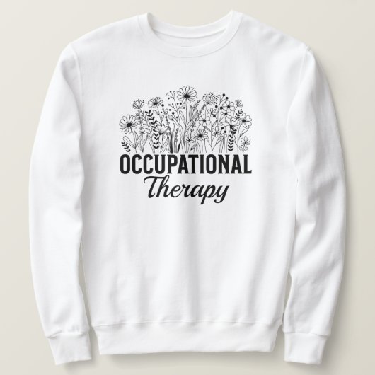 Ergotherapie Bloem Ergotherapie OT Trui (Design voorkant)