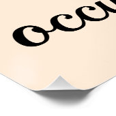 Ergotherapie Cheetach Print Hart Perfect Poster (Hoek)
