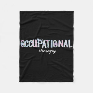 Ergotherapie Coquette Meisjesachtige Ot Cota Rug T Fleece Deken
