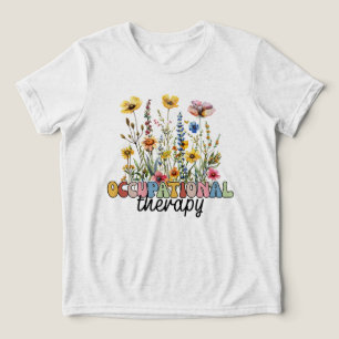 Ergotherapie COTA Fysiotherapeut Tri-Blend Shirt