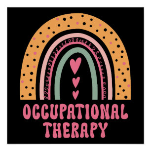 Ergotherapie - ergotherapeut perfect poster