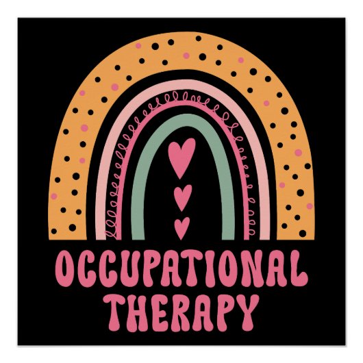 Ergotherapie - ergotherapeut perfect poster (Voorkant)