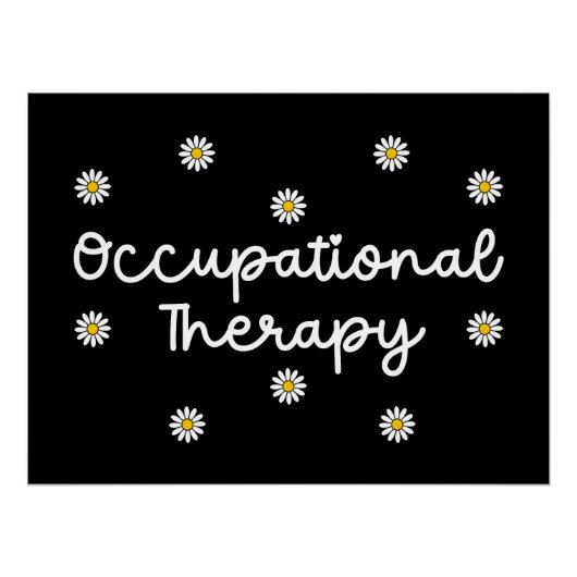 Ergotherapie - ergotherapeut perfect poster (Voorkant)