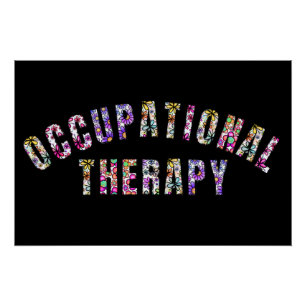Ergotherapie - ergotherapeut perfect poster