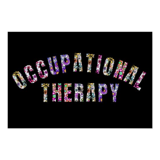 Ergotherapie - ergotherapeut perfect poster (Voorkant)