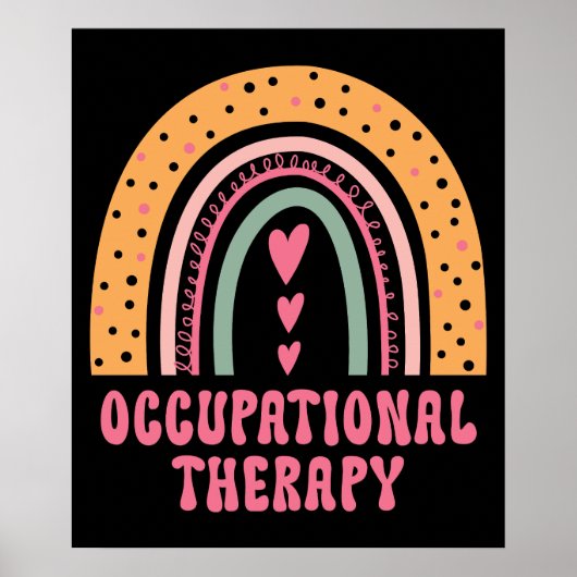 Ergotherapie - ergotherapeut poster (Voorkant)