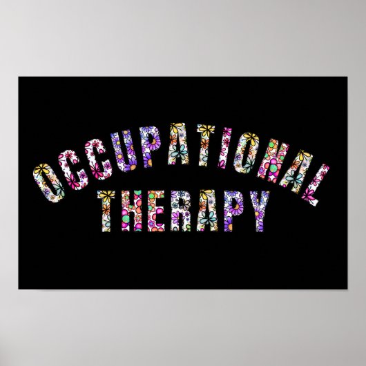 Ergotherapie - ergotherapeut poster (Voorkant)