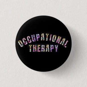 Ergotherapie - ergotherapeut ronde button 3,2 cm