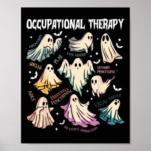 Ergotherapie Ghost Special Edu Autism Award Poster (Voorkant)