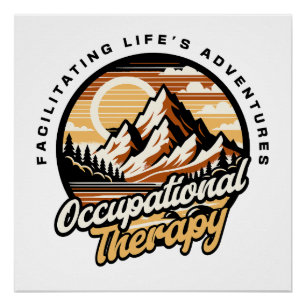 Ergotherapie Grappig Perfect Poster