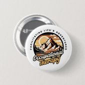 Ergotherapie Grappig Ronde Button 5,7 Cm (Voorkant /achterkant)