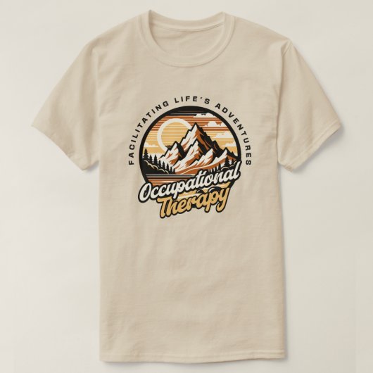 Ergotherapie Grappig T-shirt (Design voorkant)