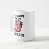 Ergotherapie Grappige Quote Koffiemok (Voorkant links)