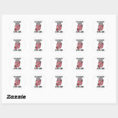 Ergotherapie Grappige Quote Ronde Sticker (Vel)