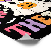 Ergotherapie Halloween of Retro Ghost OT H Poster (Hoek)