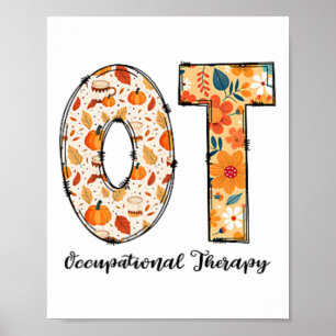 Ergotherapie Herfst Ot Ota Herfst Thanksgiving Poster