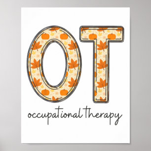 Ergotherapie Herfst Thanksgiving Ergotherapie Poster