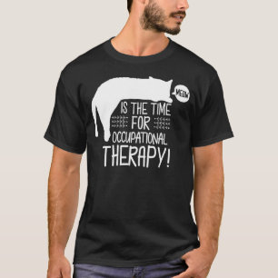 Ergotherapie Kat OT voor ergotherapie de T-shirt